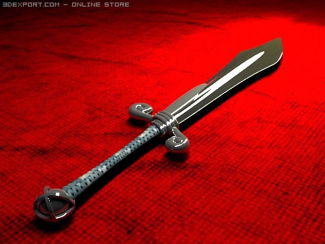 sword 2 by maiyry 3D 模型 .c4d .max .obj .3ds .fbx .stl .blend 