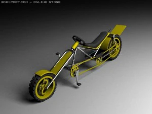 second bicycle from mayuri 3D Model