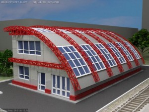 building 3Dモデル