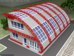building 3Dモデル