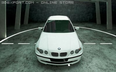 bmw 3 series compact Modelo 3D .c4d .max .obj .3ds .fbx .stl .blend 