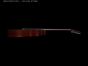 acoustic guitar 3D Model