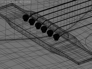 acoustic guitar 3D Model