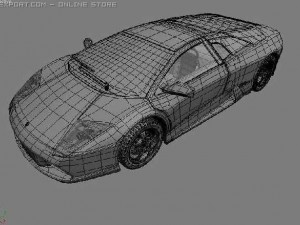 lamborghini murcielago 3Dモデル