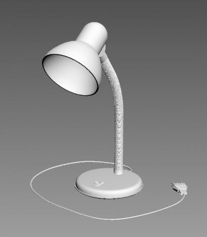 table lamp 3D Model .c4d .max .obj .3ds .fbx .stl .blend 
