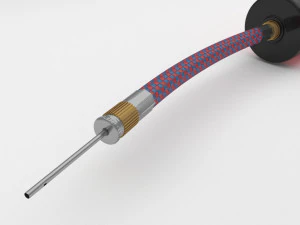 plastic bicycle hand air pump 3D Model