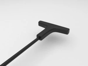 plastic bicycle hand air pump 3D Model