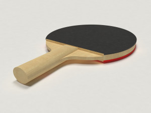 table tennis racket Modèle 3D