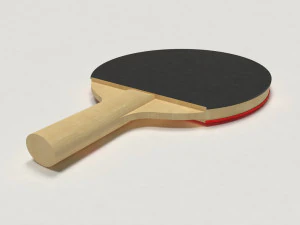 table tennis racket 3D Model