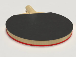 table tennis racket 3D Model