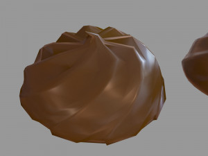 chocolate marshmallows 3D-Modell