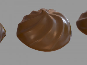 chocolate marshmallows 3D-Modell