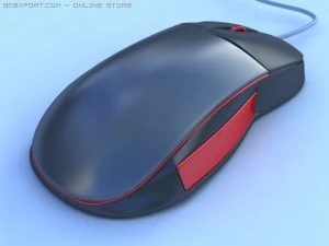 usb computer mouse 3D Model