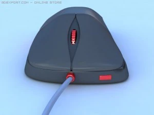 usb computer mouse 3D Model