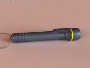 Flashlight 3D Model