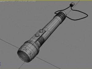 Flashlight 3D Model