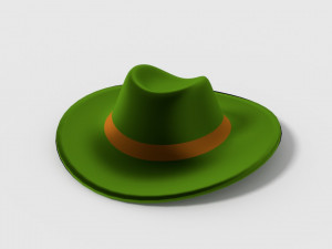 middle poly hat 3D 모델