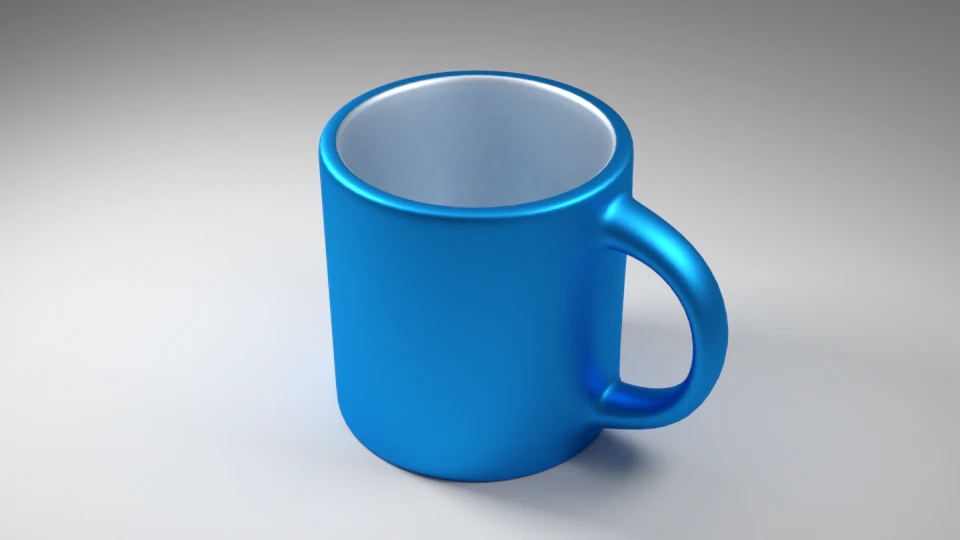 Середня поліетиленова чашка 3D Модель .c4d .max .obj .3ds .fbx .stl .blend 