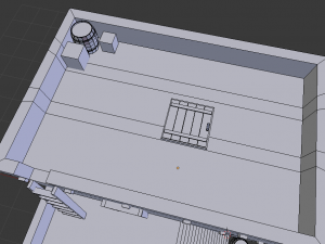 3D Low-Poly Building 3D Model
