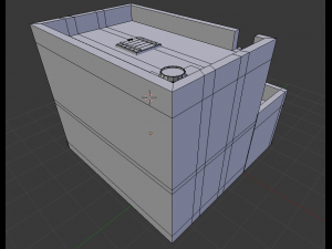 3D Low-Poly Building 3D Model