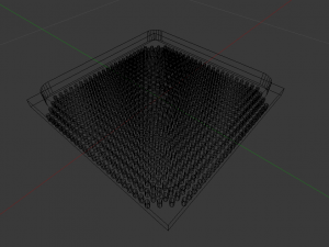 Microprosessor Middle-Poly 3D Модель