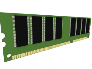RAM module 3D मॉडल