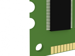 RAM module 3D Model