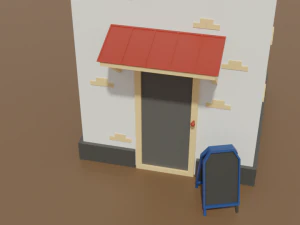 Costruire low-poly Modello 3D