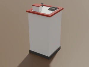 Costruire low-poly Modello 3D