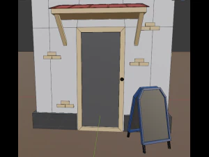 Costruire low-poly Modello 3D