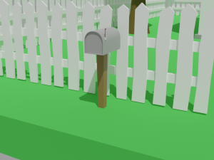 Low-Poly building Model 3D