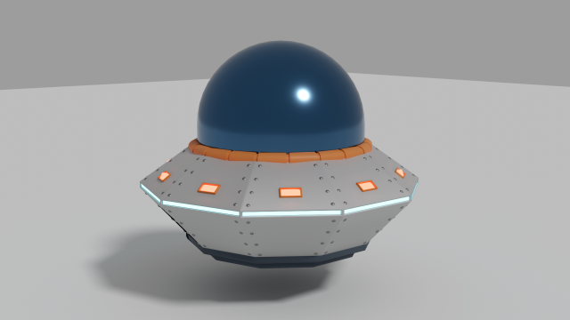 Cartoon UFO 3D मॉडल .c4d .max .obj .3ds .fbx .stl .blend 