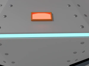Cartoon UFO 3D Model