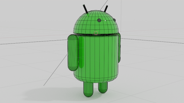 Android robot google top