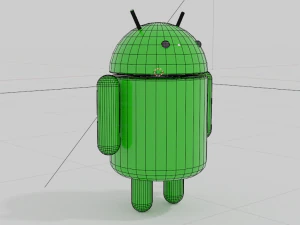 Robot Android di Google Modello 3D