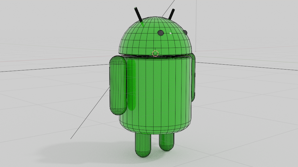 Google Android Robot Бесплатно 3D Модель In Роботы 3DExport