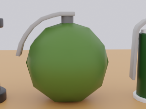 Three Low-Poly Grenades 3D Модель