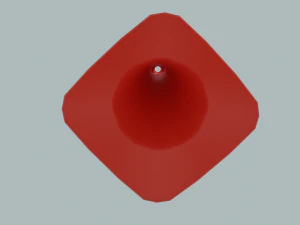 Traffic cone 3D Model