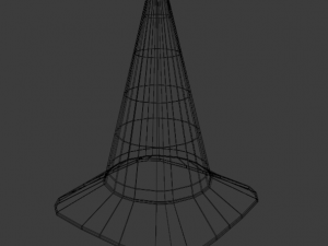Traffic cone 3D Model