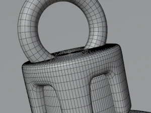 Escena de a&ntilde;o nuevo Modelo 3D