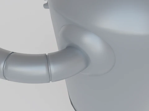 Robot Bender 3D Model