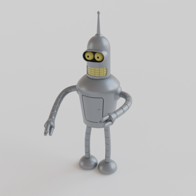 Bender 3d model clearance