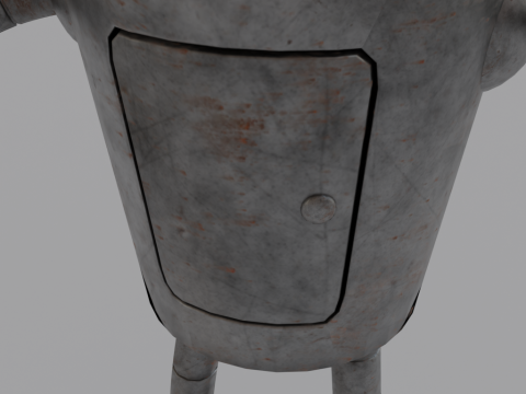 Robot Bender from Futurama 3D 模型