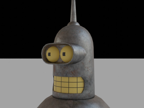 Robot Bender from Futurama 3D 模型