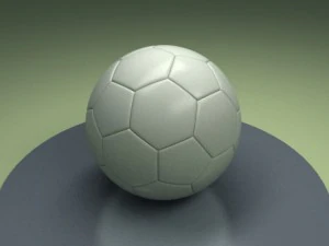 Ballon de football Modèle 3D