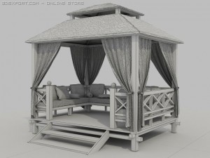 summer pavilion 3D Model