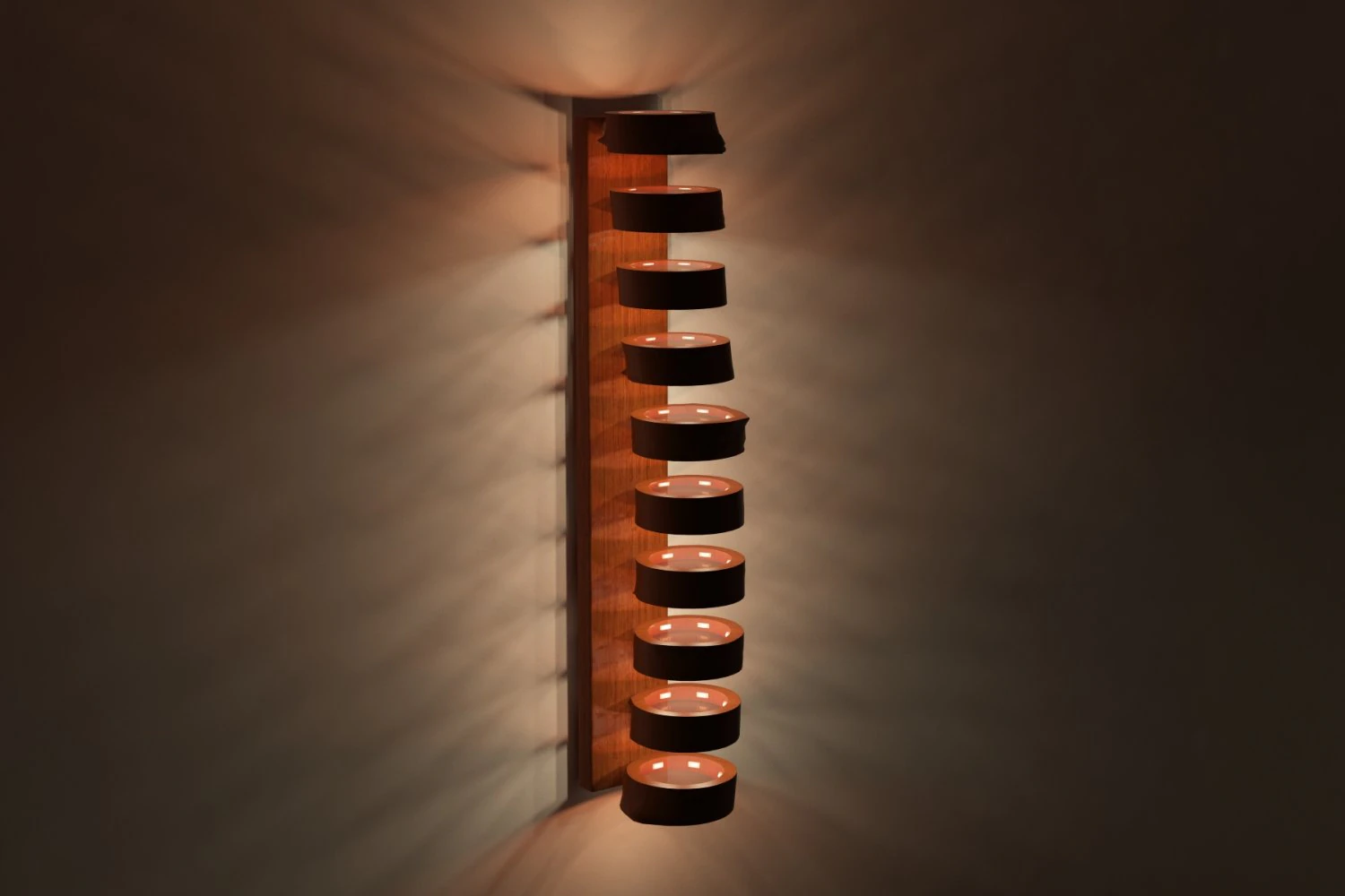 wooden wall light 3D Model .c4d .max .obj .3ds .fbx .stl .blend 