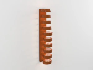 wooden wall light 3D Model