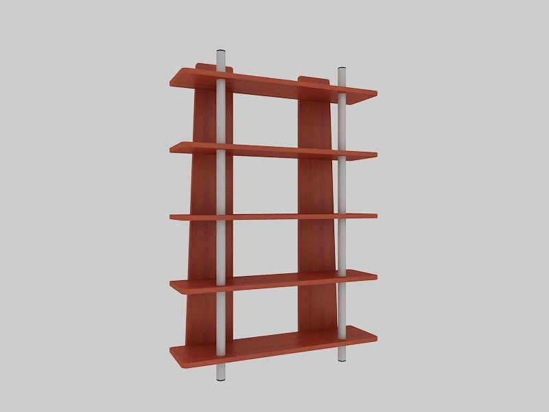 책장 3D 모델 .c4d .max .obj .3ds .fbx .stl .blend 