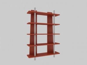 bookshelf 3D Model